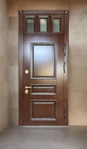 Дверь со стеклом во фрамуге Дверь со стеклом во фрамуге