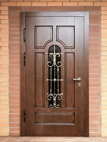 Остекленная входная дверь Остекленная входная дверь