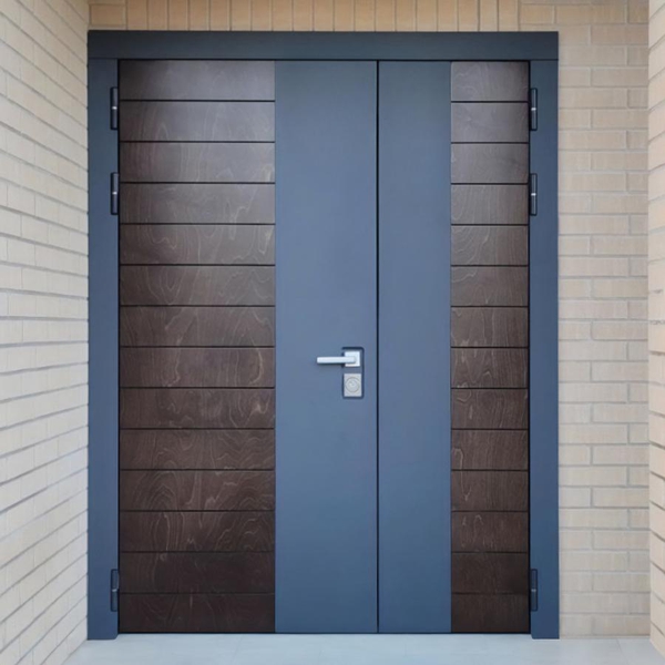 Полуторная двухцветная дверь Полуторная двухцветная дверь