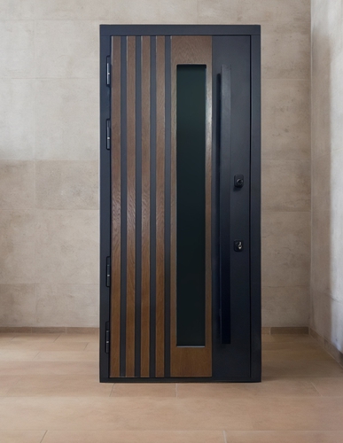 Современная дверь с окном Современная дверь с окном