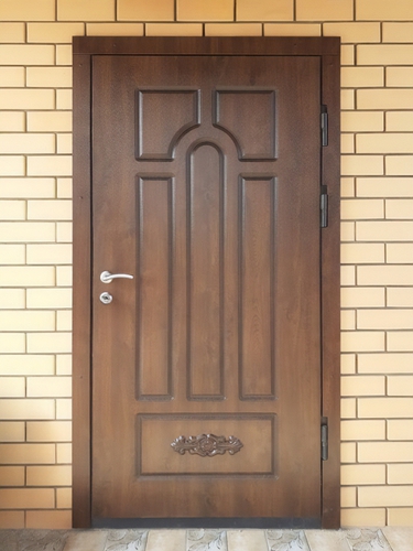 Морозостойкая дверь с МДФ Морозостойкая дверь с МДФ