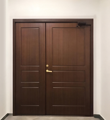 Полуторная дверь (фото с объекта) Полуторная дверь (фото с объекта)